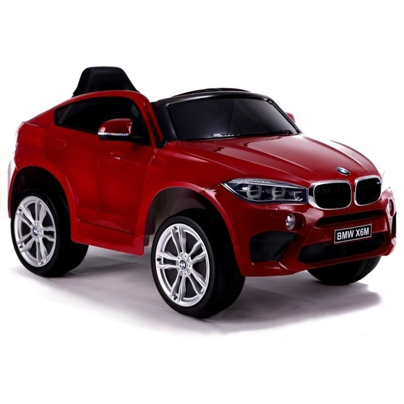BMW X6M Coche Eléctrico Infantil Rojo con Control Remoto