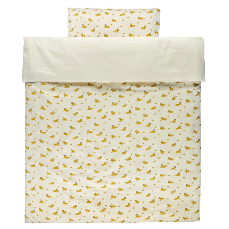 Funda nórdica cama de bebé Lively Lion Trixie - 100% algodón