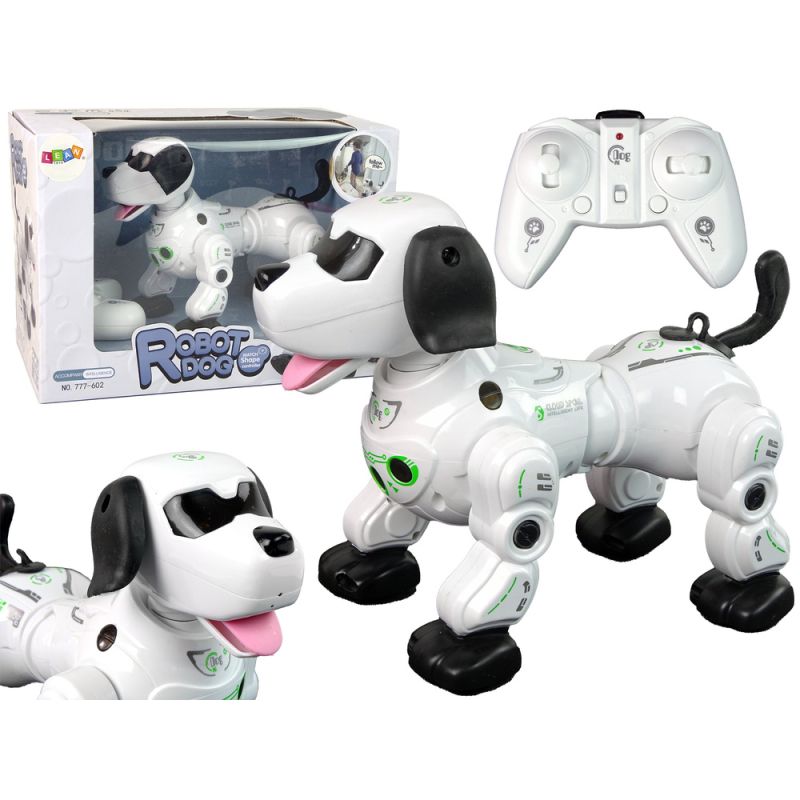 Perro Robot Interactivo Control Remoto con Efecto de Vapor
