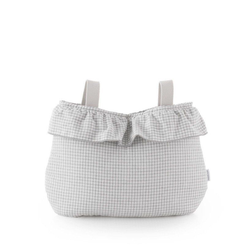 Bolso Organizador Boho Polo Grey 13x38x20 Cm - Cambrass