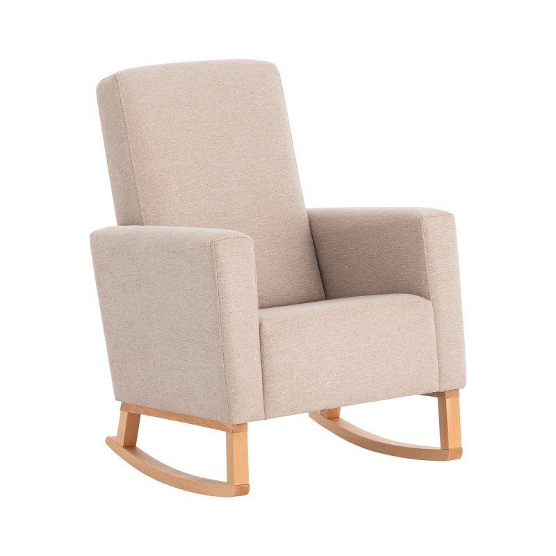 Sillon De Lactancia Liso E Beige 70x70x104 Cm - Cambrass
