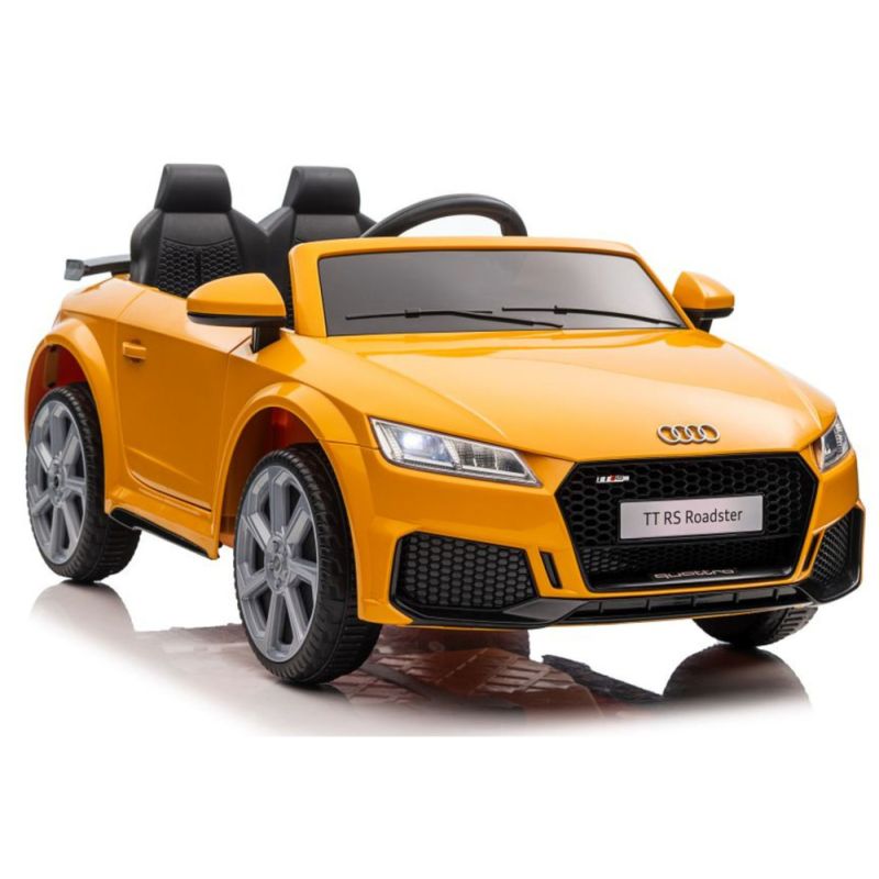 Coche Eléctrico Infantil Audi TTRS Amarillo 12V
