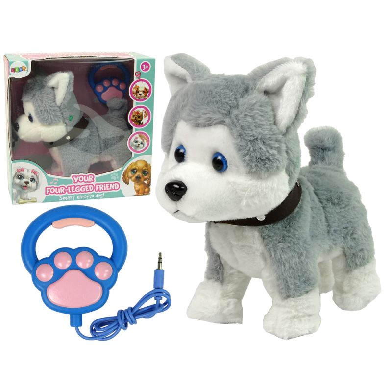 Perro de Peluche Interactivo con Correa y Canciones