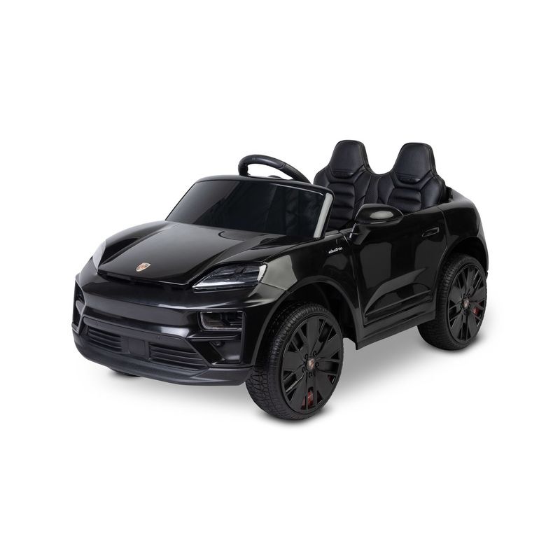 Coche eléctrico infantil Porsche Macan negro Toyz · 24V · licencia oficial · 3-8 años