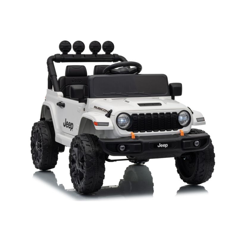 Jeep Rubicon DK-JWR558 Vehículo Eléctrico Blanco