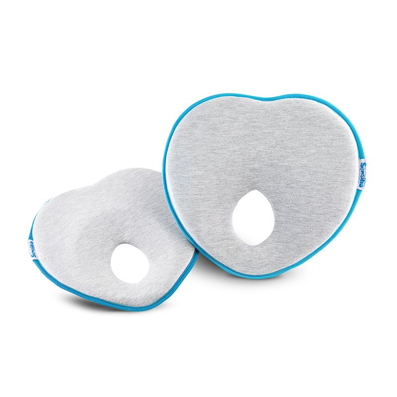 Almohada Correctiva Turquesa Sensillo para Bebés