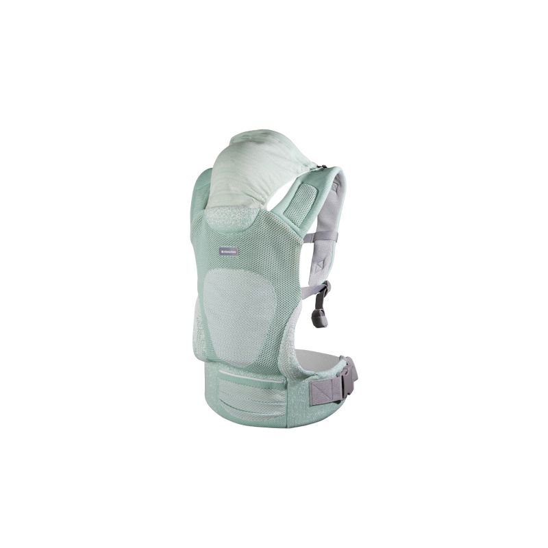Portabebés Hoody Fly Knit Kikkaboo en Menta - Comodidad y Estilo