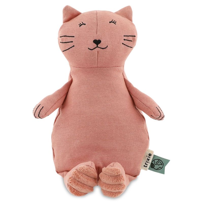 Peluche Pequeño Mrs. Cat Trixie - Compañero Orgánico para Bebés