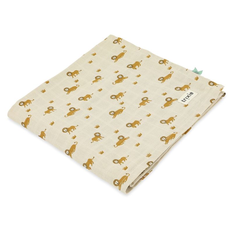 Toalla Muselina Lively Lion Trixie 110x110cm