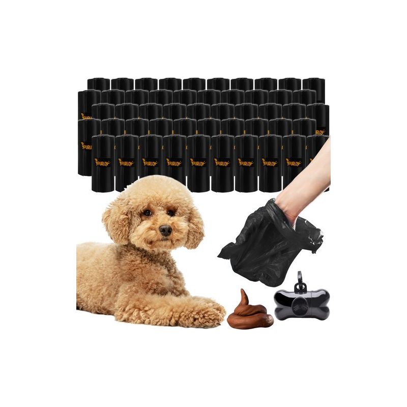 Bolsas de Excremento para Perros Purlov - Set de 1000 Pcs