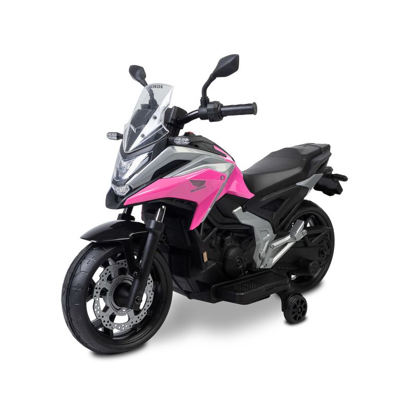 Moto eléctrica infantil Honda NC750X rosa Toyz · 12V · licencia oficial · 3-8 años