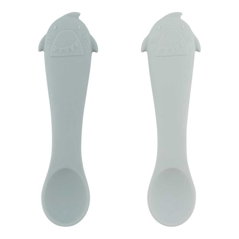 Cucharas para Bebé Trixie Mr. Shark - Pack de 2