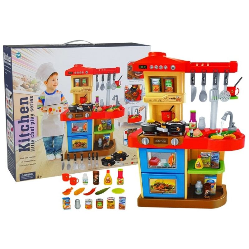 Cocina Infantil con Sonidos y Grifo Real