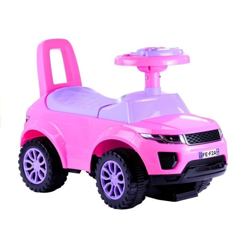 Correpasillos infantil Lean Cars rosa · propulsión con los pies · 12+ meses