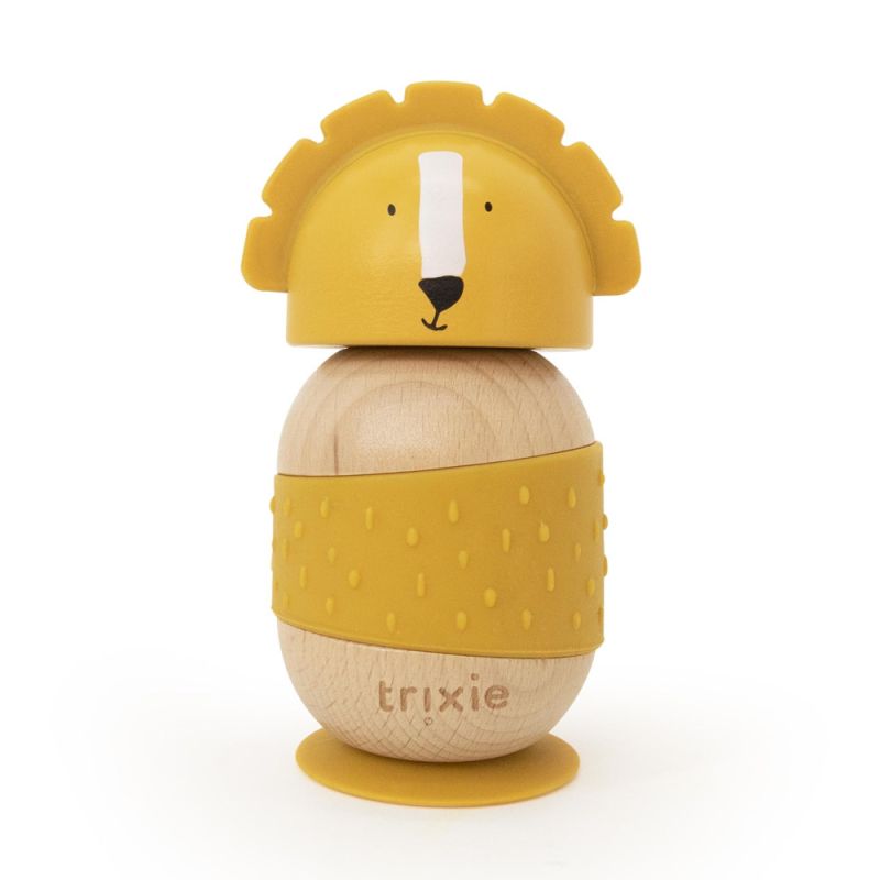 Juguete de Madera con Silicona Trixie - Caja de 9 Piezas
