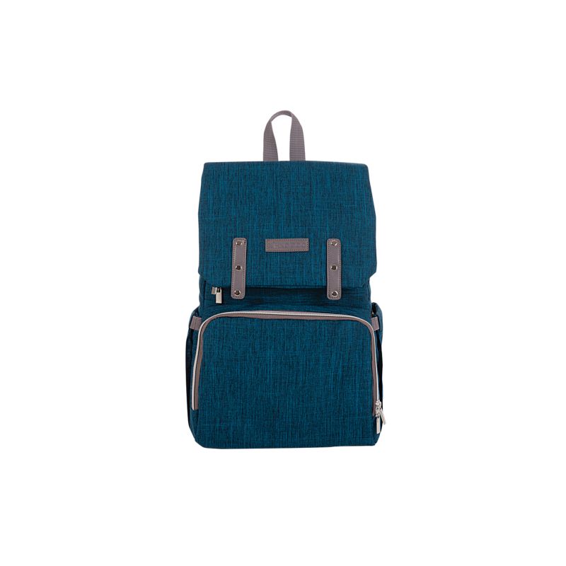 Bolsa de mamá Caira Azul Kikkaboo: mochila multifuncional
