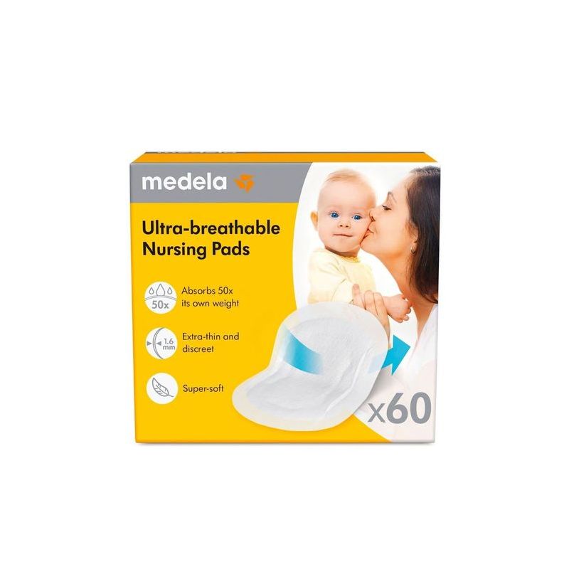 Discos de Lactancia Medela Ultra Transpirables 60 Piezas