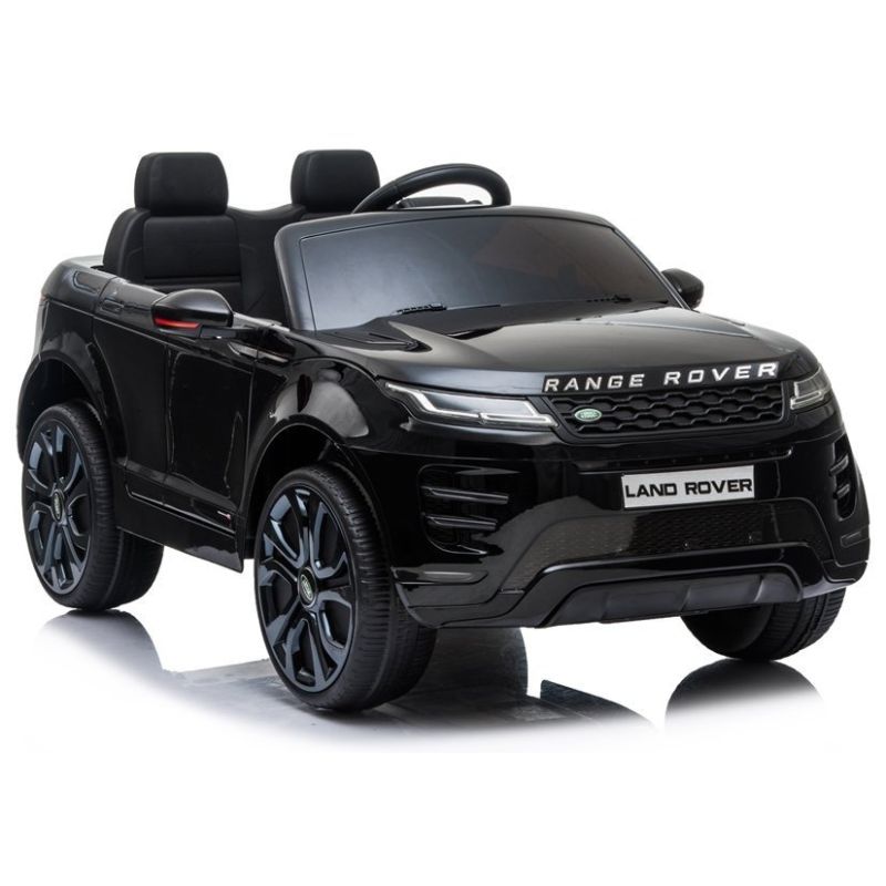 Coche Eléctrico Infantil Range Rover Evoque Pintado en Negro
