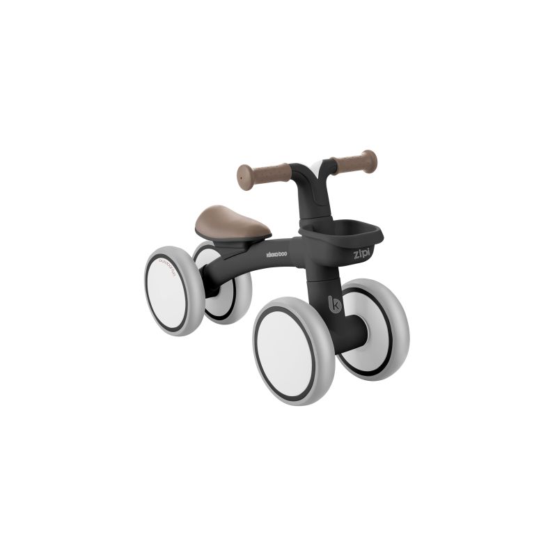 Correpasillos Kikkaboo Zipi Negro - Ideal para Bebés de 1 a 3 Años
