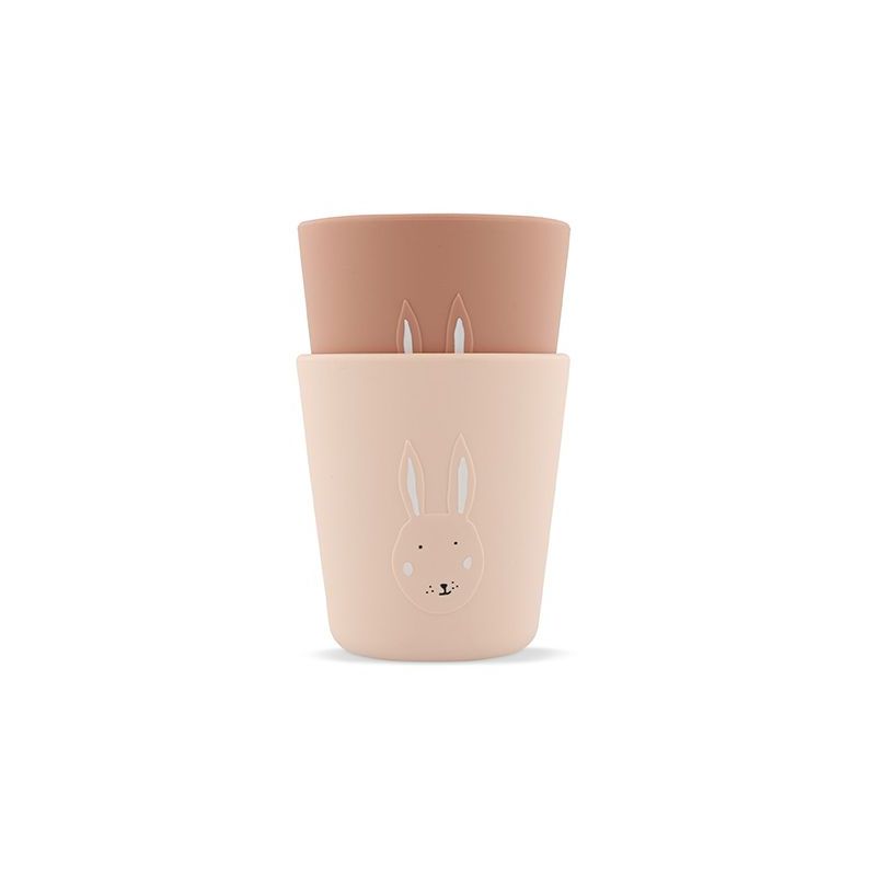 Vasos de Silicona Trixie - Mrs. Rabbit 2-pack para Bebés