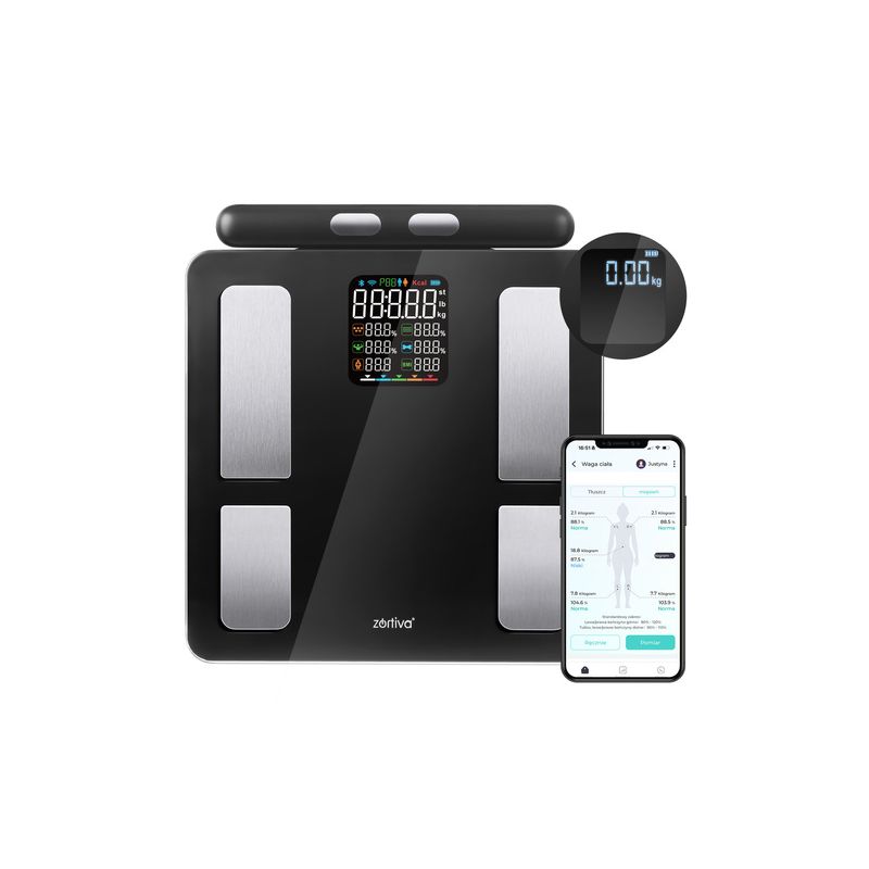 Báscula analítica ZORTIVA Smart de Iso trade para bebés