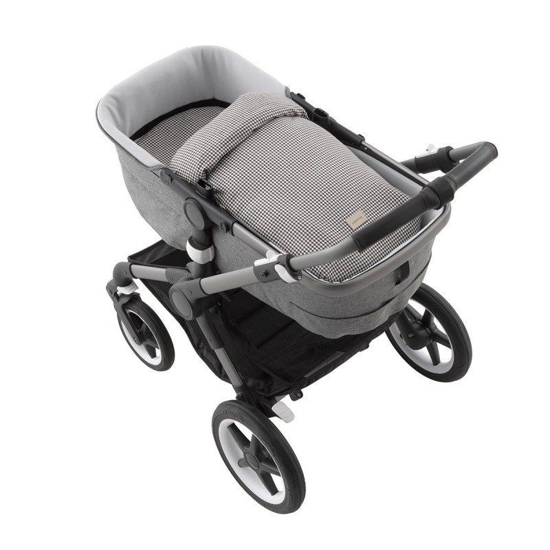 Saco Capazo + Colchoneta Polo Black 35x80x6 Cm - Cambrass