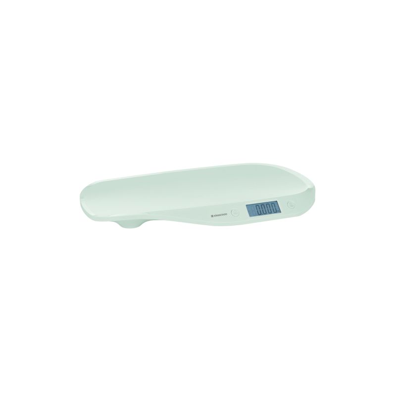 Báscula digital de bebés Kikkaboo Lyra Menta - Precisión y comodidad