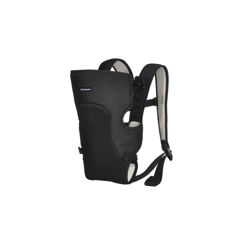 Portabebés Myra Mesh Negro Kikkaboo - Comodidad y Seguridad