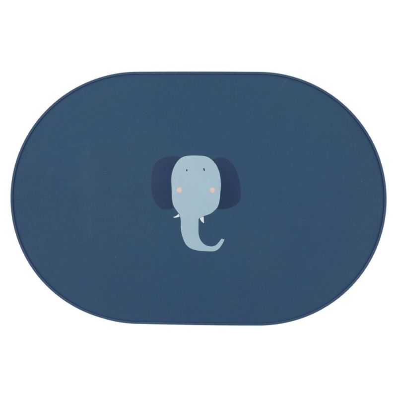Salvamanteles de silicona Trixie - Mrs. Elephant para bebés