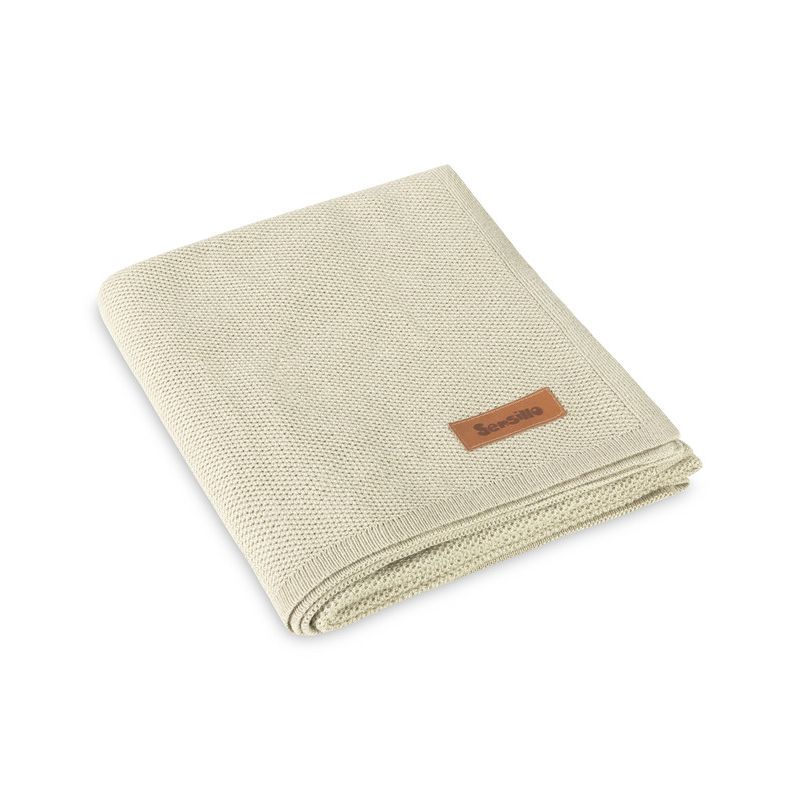 Manta de Bambú para Bebé 80x100 Beige Sensillo