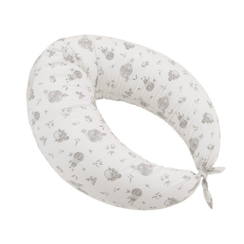 Cojin De Lactancia Luna 80x185x16 Cm Globe Crudo - Cambrass
