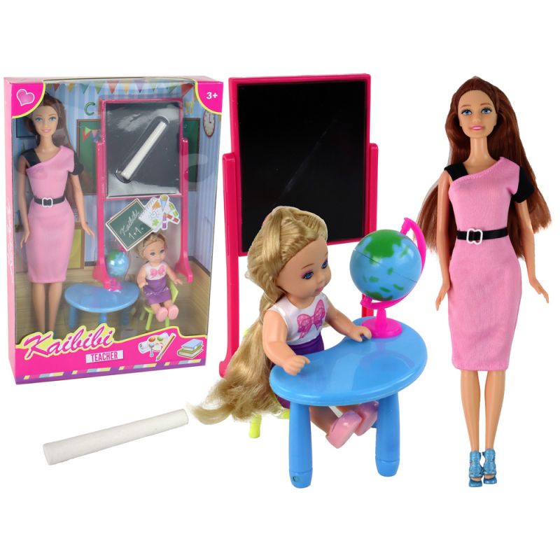 Muñeca Maestra con Accesorios Escolares
