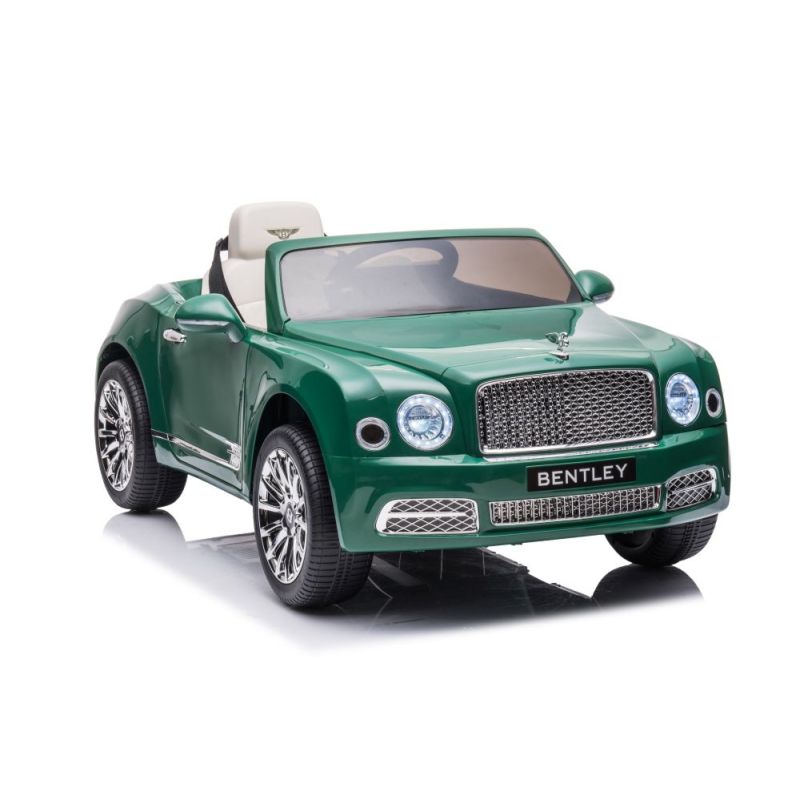 Coche Eléctrico Infantil Bentley Mulsanne Verde con Música