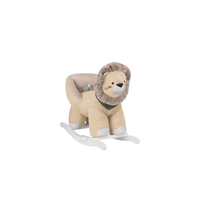 Balancín con asiento Lion Kikkaboo - Diversión segura para bebés
