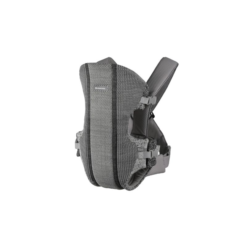 Portabebés Gwen Fly knit Gris Kikkaboo – comodidad y seguridad