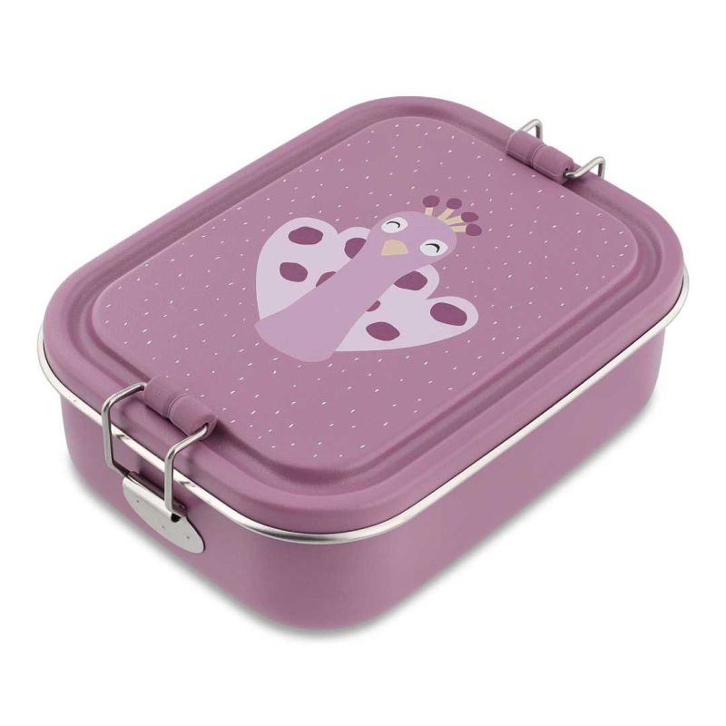 Lunch box small - Mrs. Peacock de Trixie para Bebés