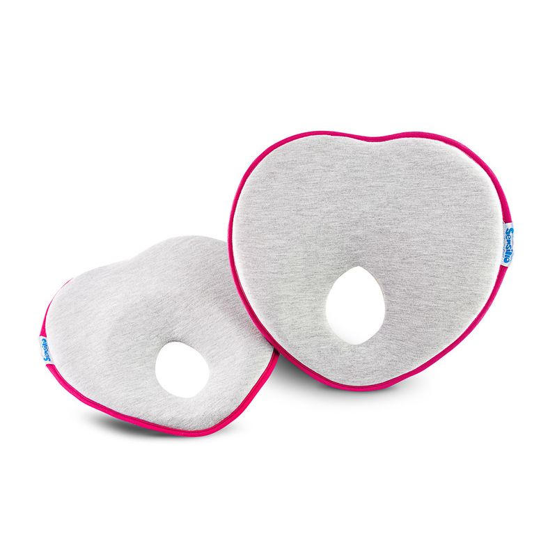 Almohada Correctiva Sensillo Magenta para Bebés