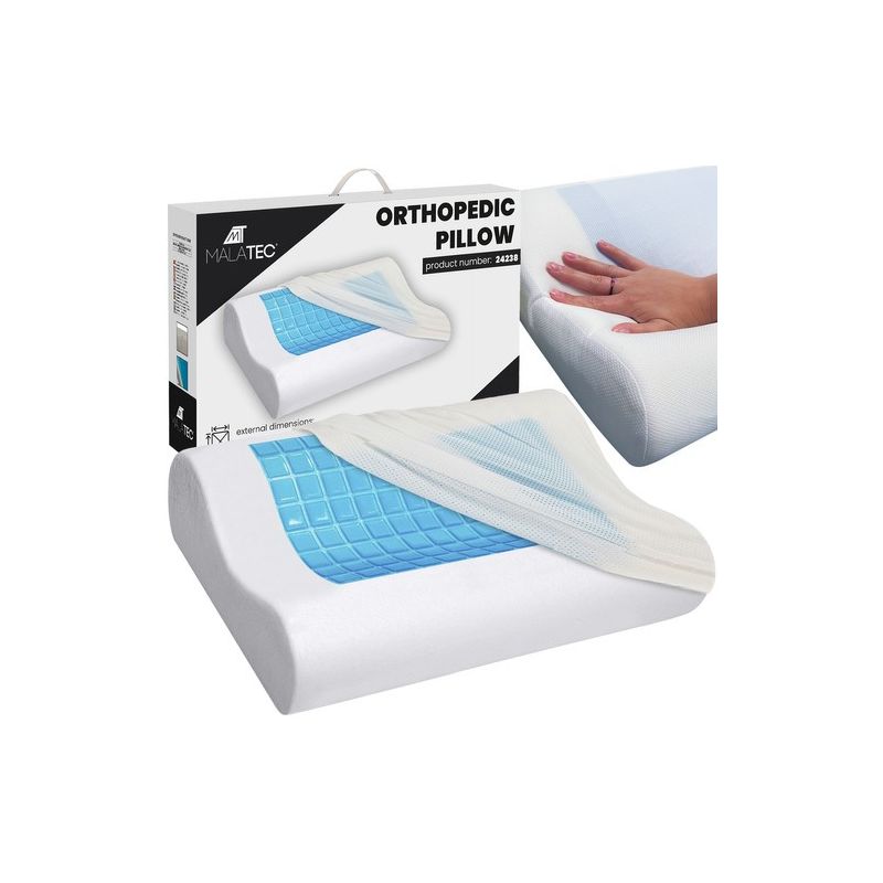 Almohada ortopédica Malatec para bebé - Sueño saludable