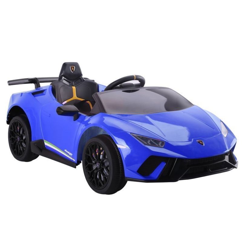 Coche Eléctrico Infantil Lamborghini Huracán 12V Azul