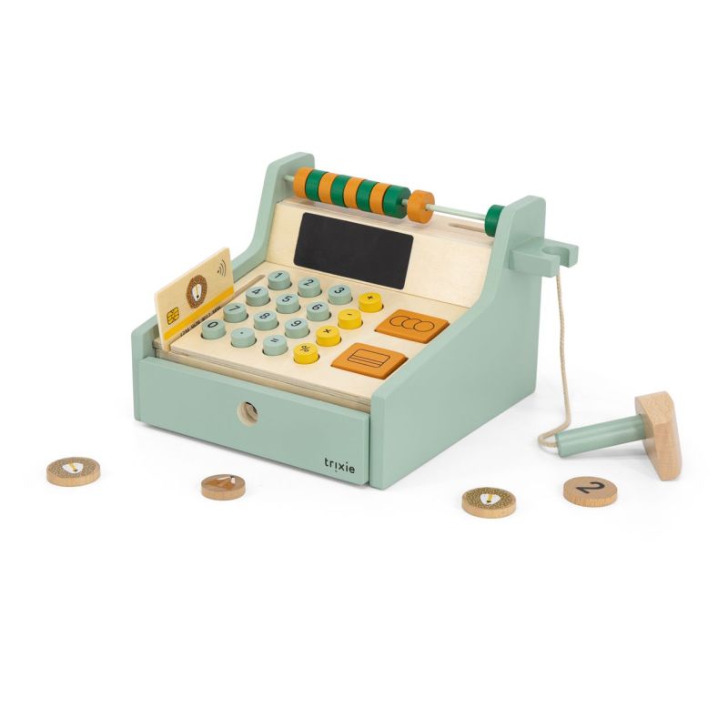 Caja Registradora Infantil de Madera con Accesorios Trixie