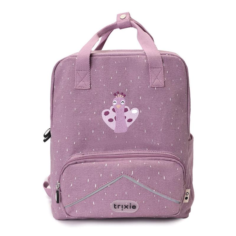 Mochila Grande Trixie Mrs. Peacock para Bebés
