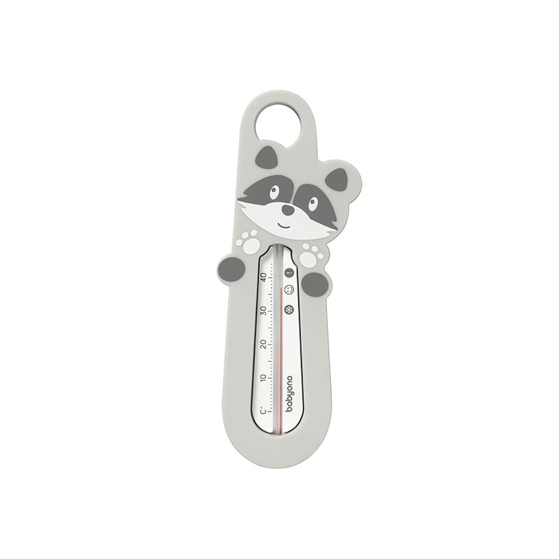 Termómetro de Baño Raccoon Grey Babyono - Seguridad y Confort