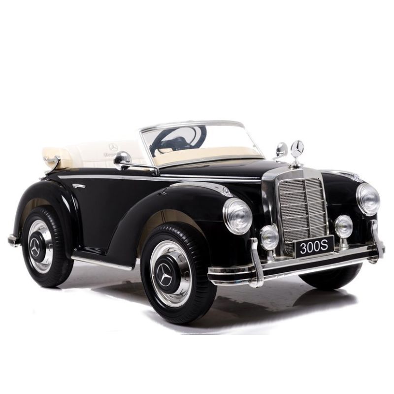 Coche Eléctrico Infantil Mercedes-Benz 300S Negro LS-618 LEAN CARS
