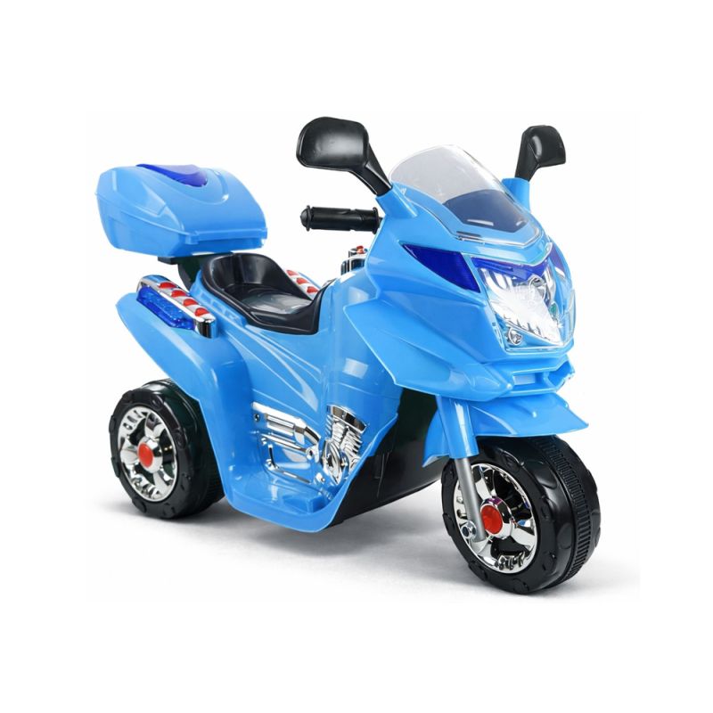 Moto Eléctrica Infantil HC8051 Azul con Luces y Música