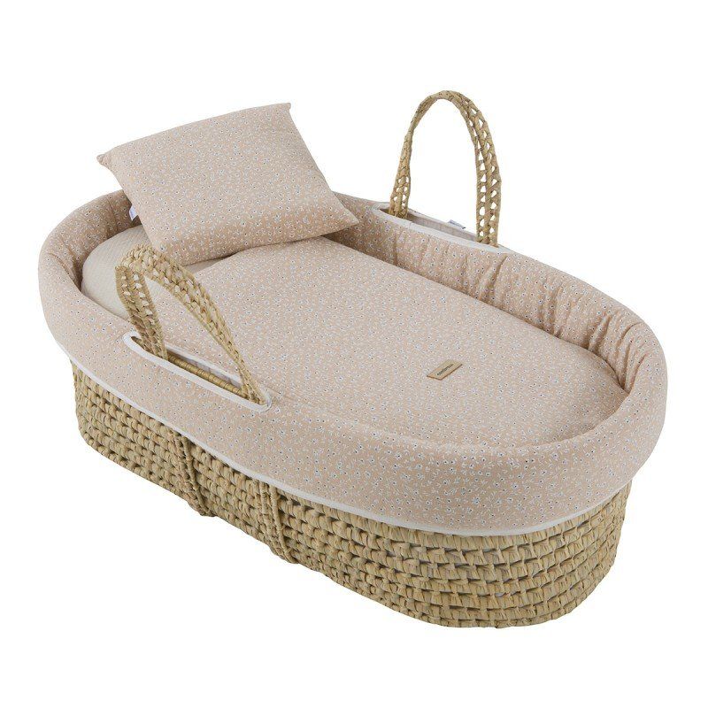 Moises De Palma Acolchado Une Rustic Rosa 39x80x25 Cm - Cambrass