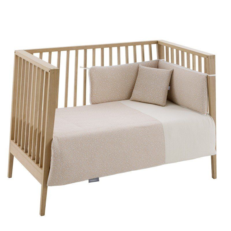 Jgo 2 Pcs.f.nordica Cuna 70 Rustic Rosa 110x170x3 Cm - Cambrass