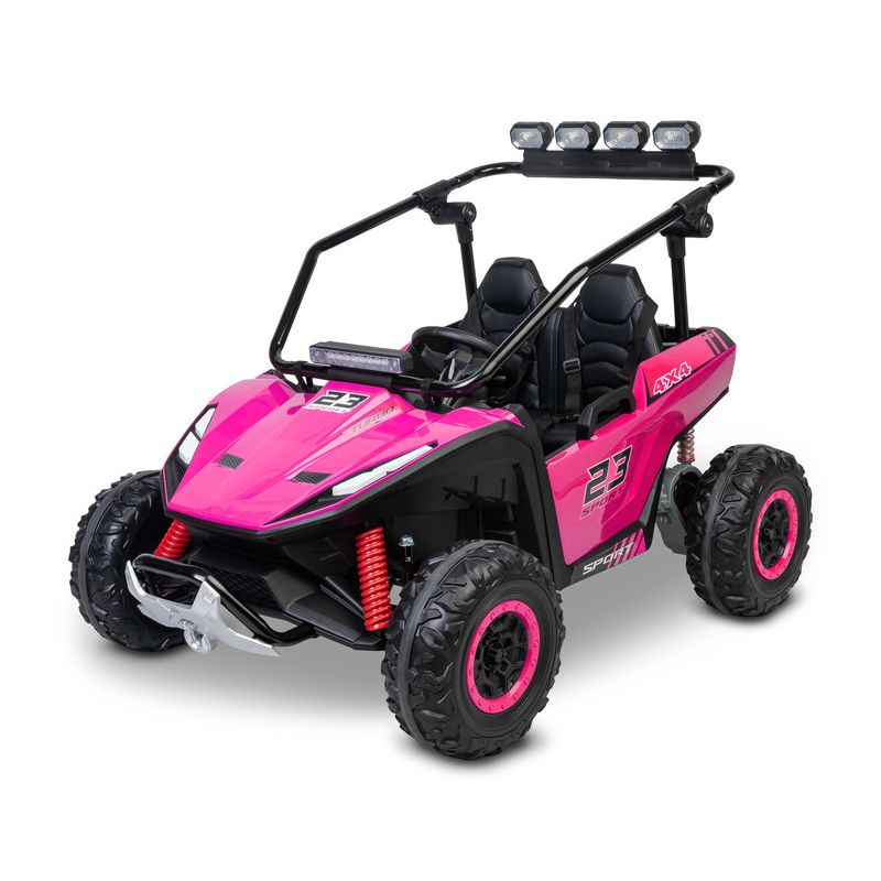 Buggy eléctrico infantil Toyz Reptile Rosa para niños