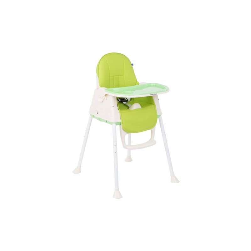 Trona 3en1 Creamy Verde Kikkaboo para Bebés