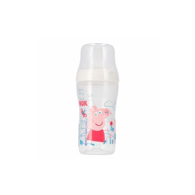 Biberón NUK Peppa Pig 260ml - Alimentación Infantil