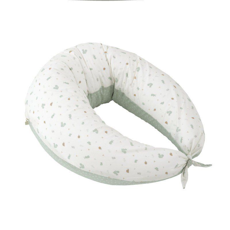 Cojin De Lactancia Luna 80x185x16 Cm Ardi Verde - Cambrass